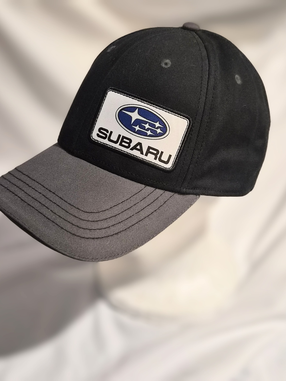 Subaru Hat Vintage Trucker Cap America‎ Gorpcore Snapback Black Gray